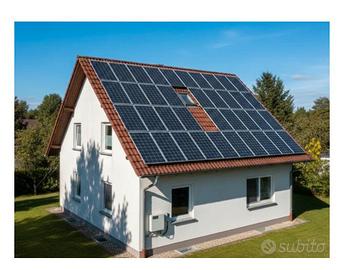Impianto fotovoltaico completo - 10 kw + Accumulo.