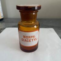 F1036 vaso Farmacia ambrato