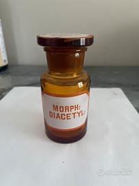 F1036 vaso Farmacia ambrato