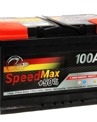 batteria 100 ah come nuova 