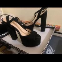 Décolleté camoscio primadonna