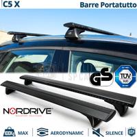 Barre da Tetto per CITROEN C5 X in Alluminio Nero