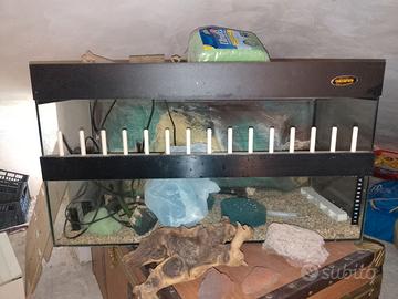 Acquario acquaterrario tartarughiera marca Octopus