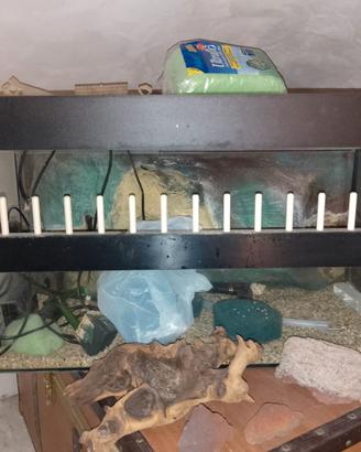 Acquario acquaterrario tartarughiera marca Octopus