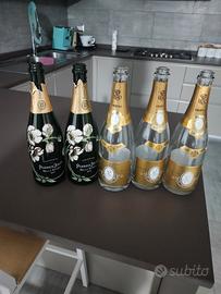 bottiglie champagne vuote 