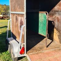 Trailer trasporto cavalli due posti