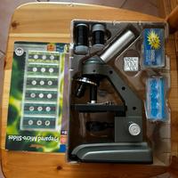 Microscopio EDU-TOYS 640x con kit completo