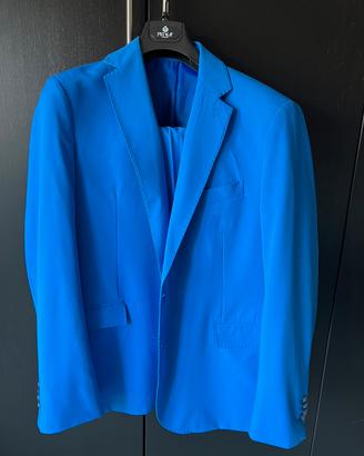 Abito Completo Uomo Blu Elettrico Privat Fashion 