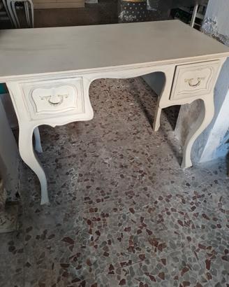 scrivania francese shabby provenzale 