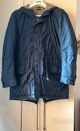 Parka uomo blu Benetton 