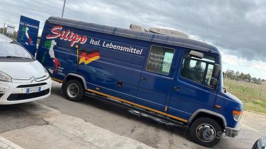 Camion con cella frigorifero per uso alimentare