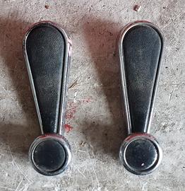 Maniglie manovelle alza cristalli epoca