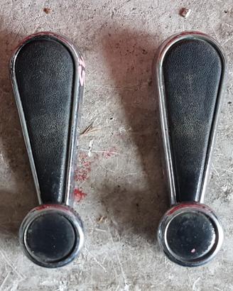 Maniglie manovelle alza cristalli epoca