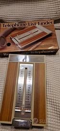 vintage rubrica telefonica 