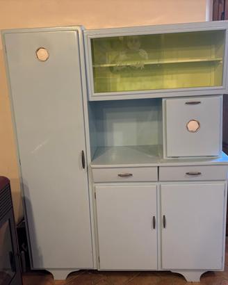 Mobile mettitutto vintage da cucina
