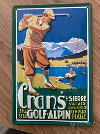 Riproduzione di un famoso manifesto di viaggio