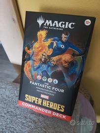 Mazzo EDH commander Fantastic Four MTG Marvel