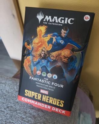 Mazzo EDH commander Fantastic Four MTG Marvel
