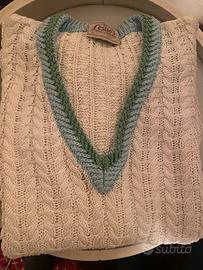 Maglione cotone classico tennis o cricket