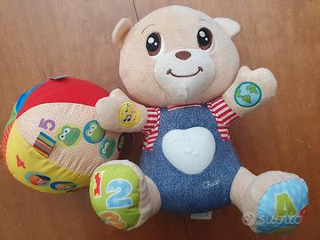 Orsetto Chicco Teddy e palla musicale Chicco