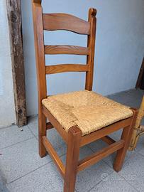 sedia schienale alto