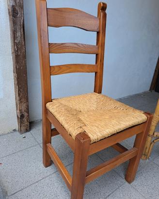 sedia schienale alto
