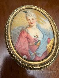 Coppia Scatole Portagioie - Luigi XVI - Impero 800