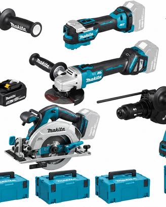 Makita DLX6139JX1 – Kit 6 Utensili 18V LXT