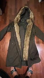 Parka Twinset Simona Barbieri tg 44 sfoderabile