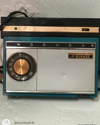Radio Vintage Voxson Zephyr 4 a Transistor anni 60
