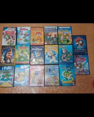 17  dvd cartoni animati 