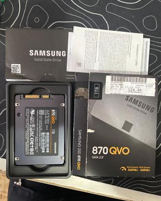 ssd 2.5 Samsung 870 QVO 1 TB SATA ricondizionato