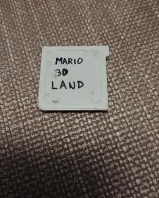 schedina senza etichetta Super Mario 3DS