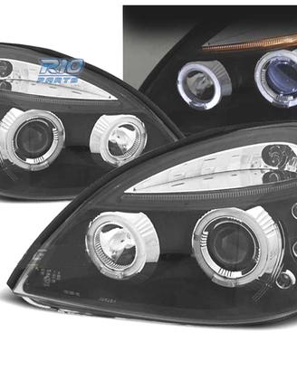 FARI PER RENAULT CLIO 01-05 ANGEL EYES FONDO CCFL 
