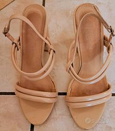 ELEGANTI SANDALI N. 37 TACCO CM. 10
