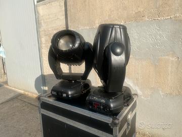 6 Pezzi DTS XR7 Wash con flight case doppio