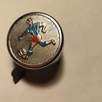 Campanello Omega con calciatore