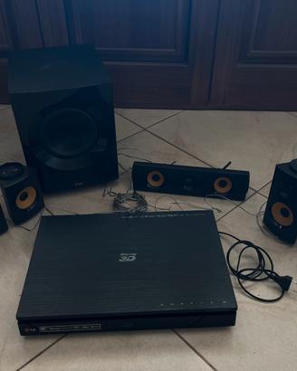 Home Theater 5.1 LG Blu-Ray 3D