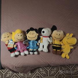 Snoopy collezione pupazzi Coop completa