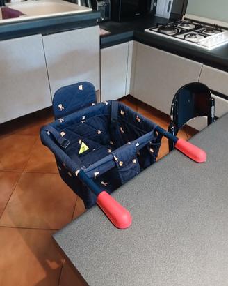 seggiolino pensile per tavolo