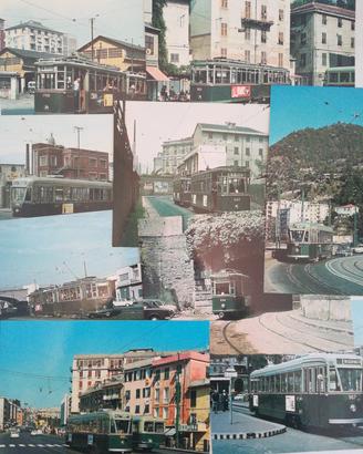 genova tram cartoline 