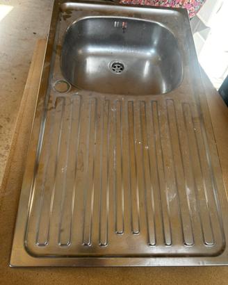 Lavabo cucina in acciaio