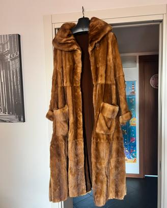 Pelliccia lunga di visone vintage