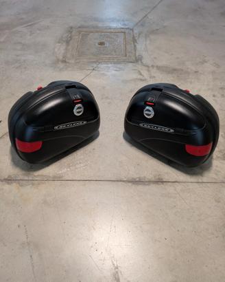 Borse laterali e da serbatoio per VStrom 650 DL