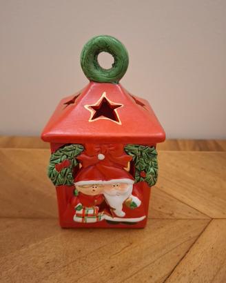 3 Lanterne natalizie porta candele