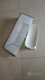 vaschetta da bagno con seduta 