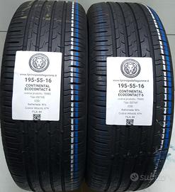 2 GOMME 195 55 16 CONTINENTAL A75985
