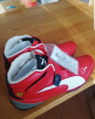 scarpe pilota Ferrari 
