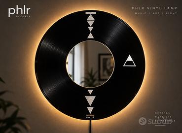 PHLR Vinyl Lamp – AXIS Edition - Vinile d'Arte