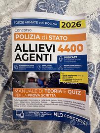 Manuale Concorso 4400 allievi agenti polizia 2026